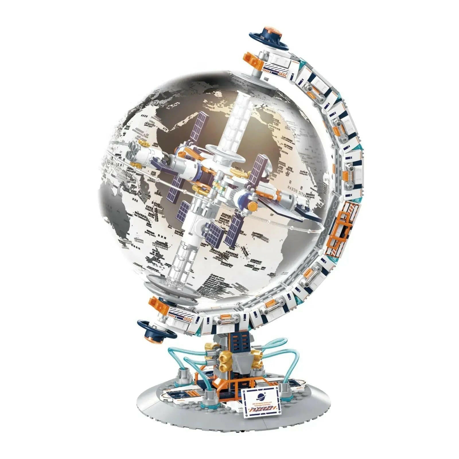 3d WORLD GLOBE 651Pcs-0