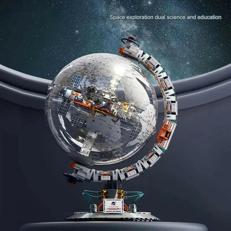 3d WORLD GLOBE 651Pcs-3