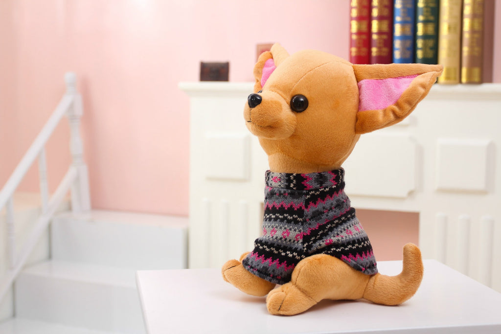 Adorable Plush Dog Doll Toy-4