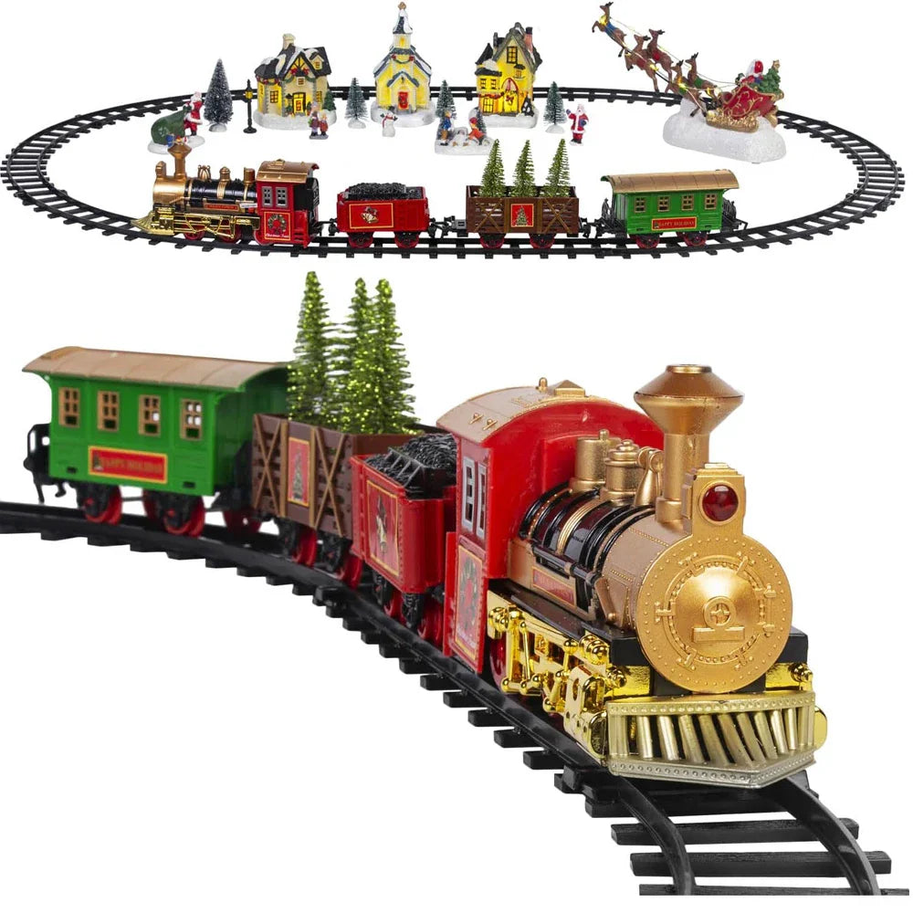 Christmas Village Train Set-0
